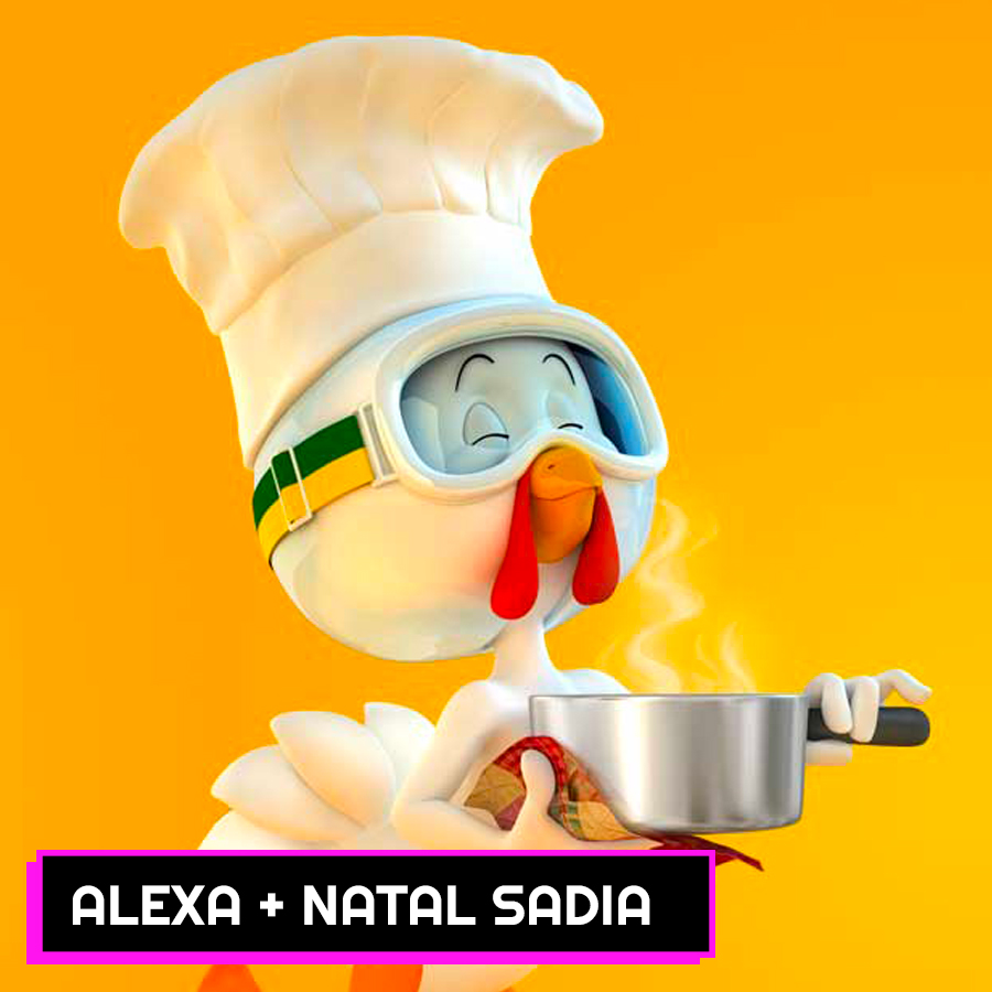 RECEITAS DA SADIA PARA A AMAZON ALEXA