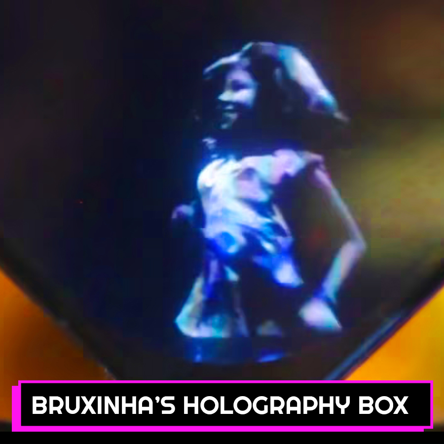 Bruxinha holography box