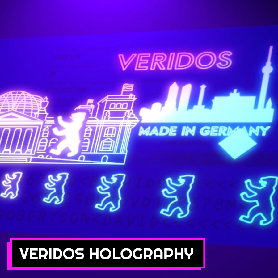 VERIDOS HOLOGRAPHY