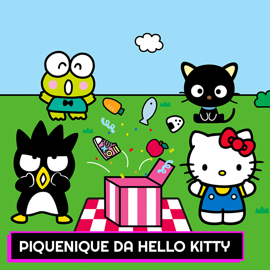 Piquenique da Hello Kitty e Amigos