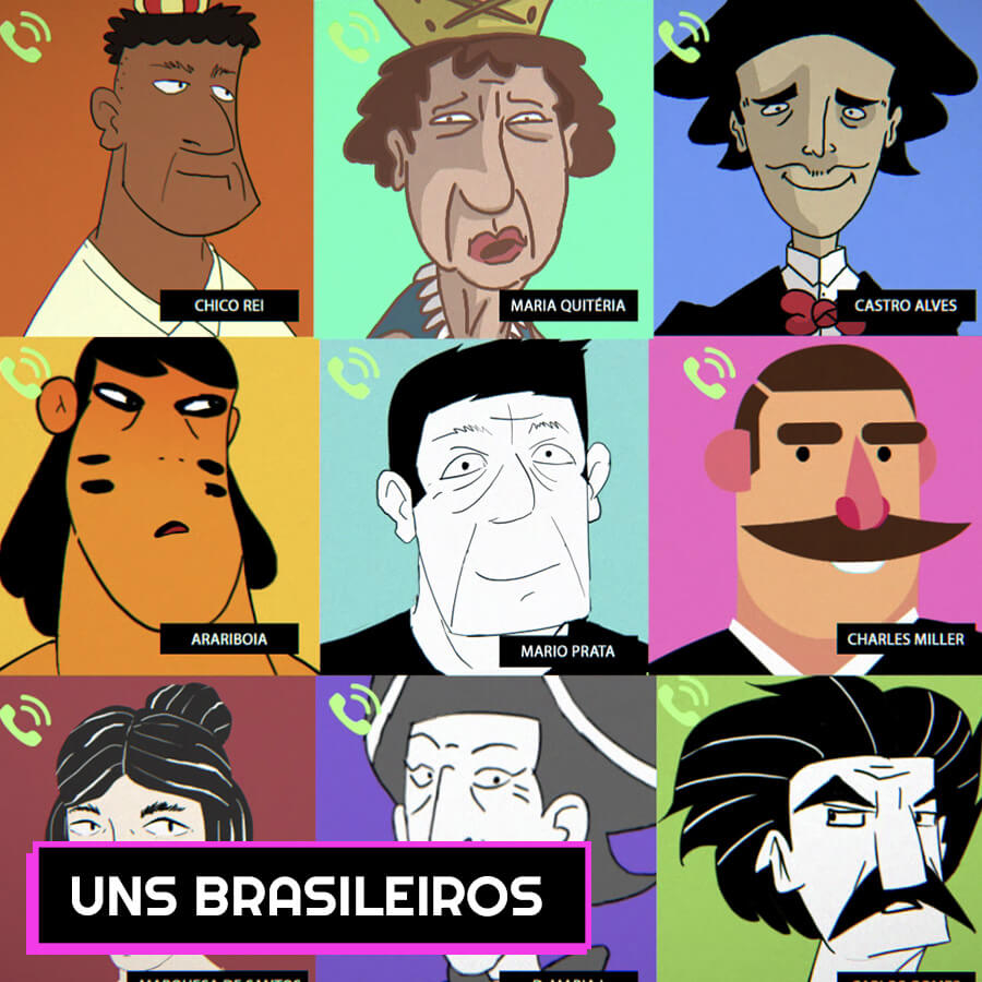 Uns Brasileiros English